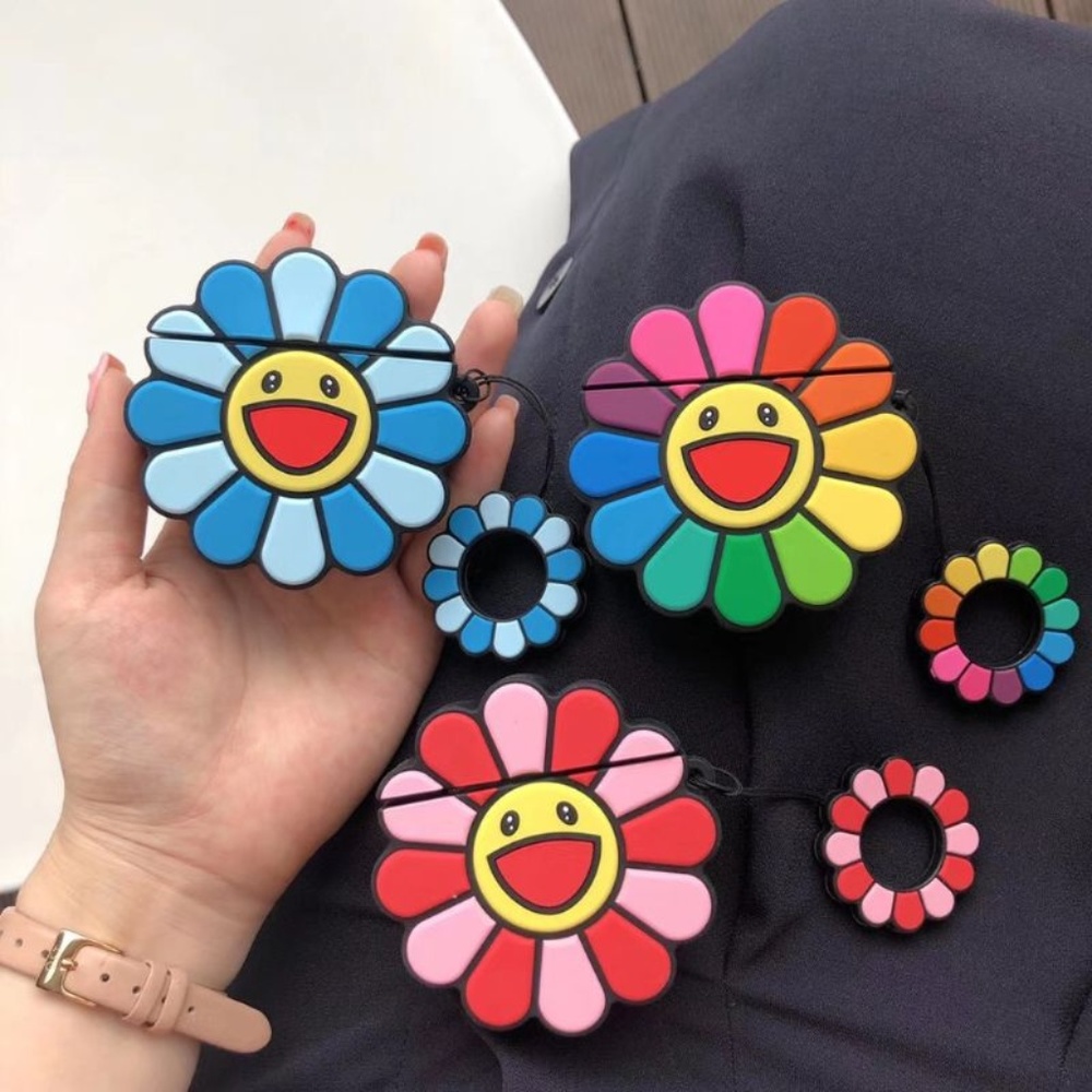 [NEW] ★Air Pods Case★ SMILE FLOWER FACE :)